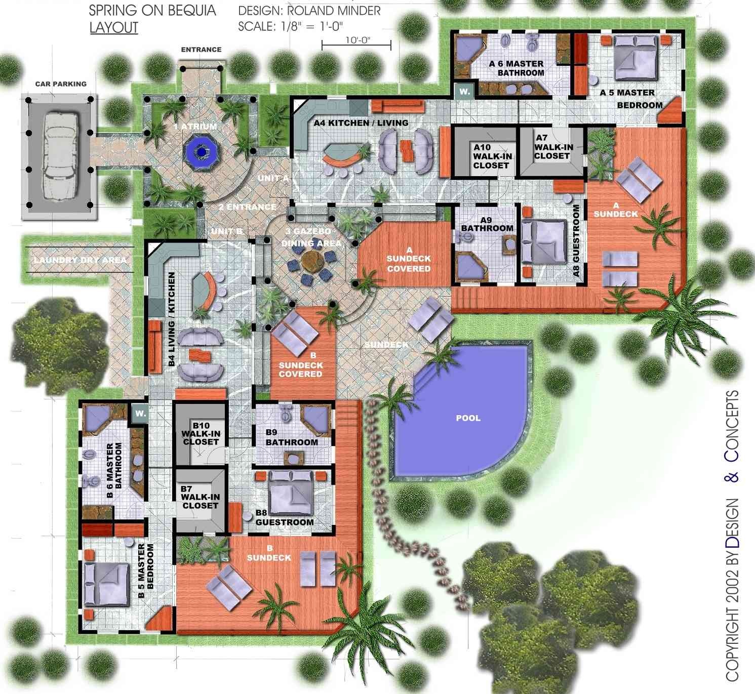 hummingbird-house-twin-villas-grenadine-island-villas-real-estate-property-sales-spring